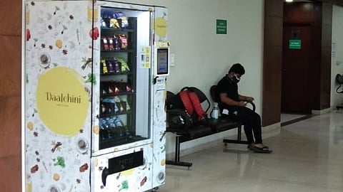 Daalchini Technologies' IoT-enabled ‘phygital’ (physical+digital) vending machines.