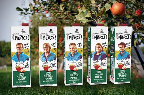 SIG’s SIGNATURE packaging material for Intermarché’s new 100% pure juice