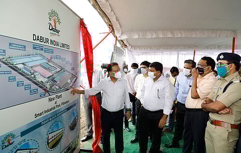 The new unit would manufacture a range of Dabur's food products, ayurvedic medicines, and health supplements.