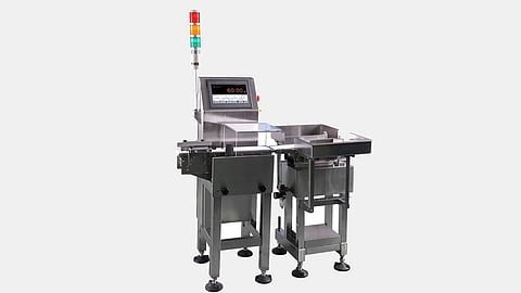 Prompt Equipment's Online Checkweigher 100G is a mix of sophistication and efficiency with a boost in precision.