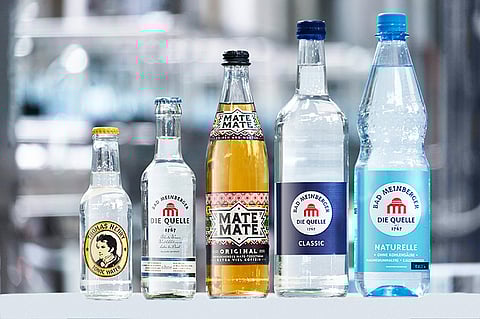 Bad Meinberger produces and markets the brands BAD MEINBERGER DIE QUELLE seit 1767, FORSTETAL600 Calciumquelle and Externstein Quelle. The plant is also a contract filler for Thomas Henry.