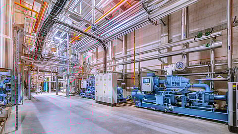 GEA’s heating – and refrigeration plant room at Wipasz, Poland