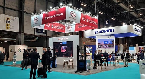 BYD Forklifts Stand 6B01 at Fruit Attraction 2021