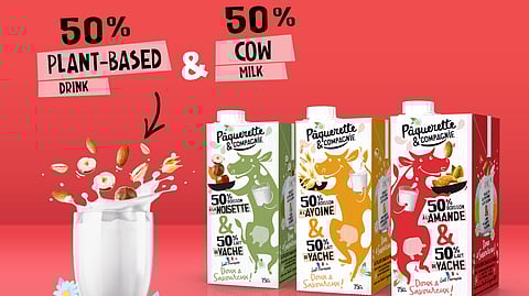 Triballat Noyal launches plant-based drinks mixed with cow milk in SIG carton packs