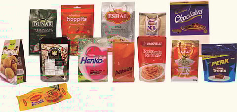 UFlex flexible packaging product portfolio