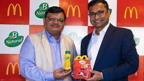(L-R) Sanjay Singhal, COO, ITC & Arvind RP, Director - Marketing & Communications, McDonald's India (West & South).