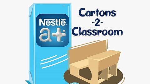 Nestlé a+ launches ‘Cartons to Classroom’, a recycling campaign in partnership with Tetra Pak