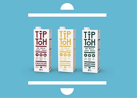 Start-Up TIPTOH partners with SIG & Olympia Dairy to launch pea protein beverages in Belgium