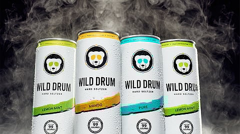 Wild Drum introduces hard-seltzer infused with fruit flavorings