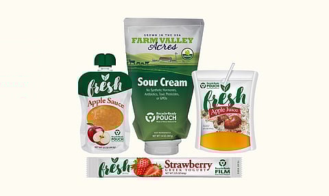 Amcor introduces first high-barrier, high-speed, recycle-ready liquid pouch packaging solution