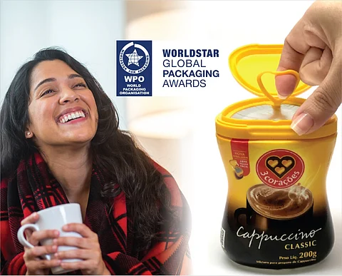 Aptar wins third award for Brazil’s 3Corações Cappuccino Package Design at WorldStar Packaging Awards 2022