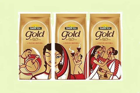 Tata Tea festive edition packs celebrating Durga Puja