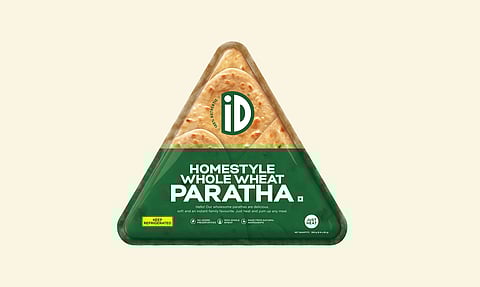 iD Fresh Food Whole Wheat Triangular Parathas