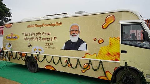 KVIC launches ‘Mobile Honey Processing Van’ to support farmers & beekeepers