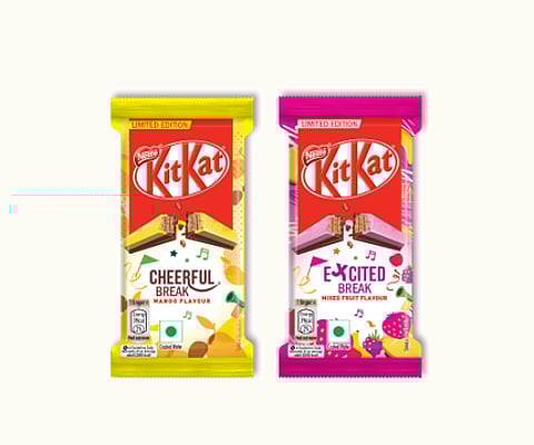 KITKAT launches Moodbreaks range with multi-color KITKAT fingers in fruity flavors