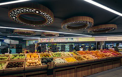 Simpli Namdhari's store interior