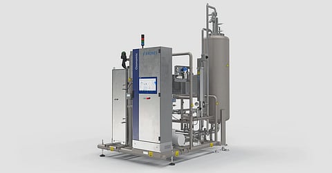 Krones solution for ozonizing water developed in-house