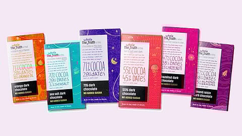 The Whole Truth Foods takes artisanal chocolate to scale by offering decadent premium dark chocolates at a highly competitive price point