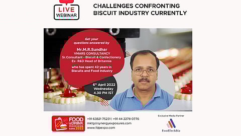 Webinar on ‘Challenges confronting biscuit industry currently’