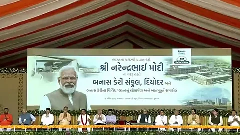 New dairy complex & potato processing plant at Diyodar, Banaskantha district, built at a cost of over Rs 600 crores