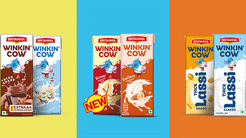 Britannia’s Winkin’ Cow clocks Rs100 crore revenue in FY 21-22