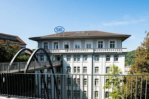 SIG headquarter in Neuhausen, Switzerland