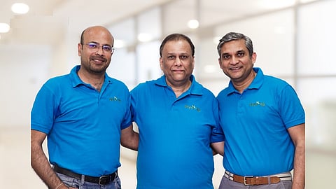 L to R: Anand Chandra, executive director & co-founder,  Arya.ag ; Prasanna Rao, managing director & co-founder, Arya.ag & D Chattanathan, co-founder, Arya.ag