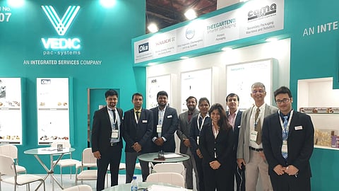 Vedic Pac Systems team at Inter FoodTech