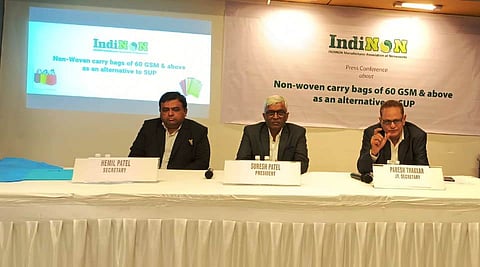 Non-woven carry bags of 60 GSM are reusable and recyclable - INDINON