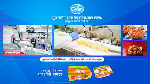 Gyan offers its customers fresh & pure dairy products with consistent quality