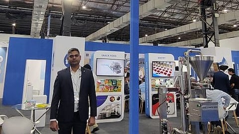 Kanchan Metals showcases wrapping machine, ball control & corn chip extruder at ANUTEC 2022
