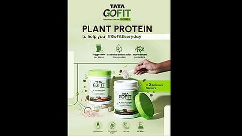 Tata Consumer Products launches plant protein powder under new brand ‘Tata GoFit’