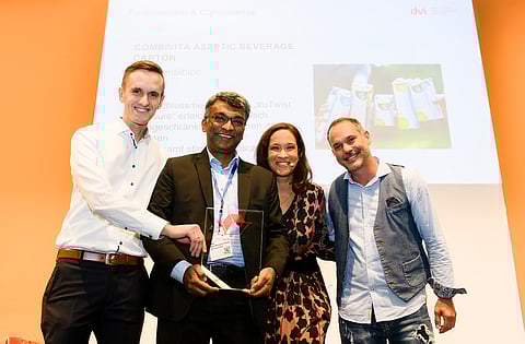 SIG’s next-generation family-size packaging Combivita with tethered closure truTwist wins the German Packaging Award