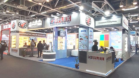 UFlex’s holography and printing cylinders business verticals exhibit their wide range of products and solutions at Labelexpo India 2022