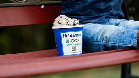 ICON packaging— a recyclable ice cream packaging alternative, redesigned for North America