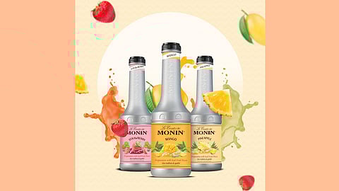 MONIN brings three new fruity flavors for their Indian connoisseurs