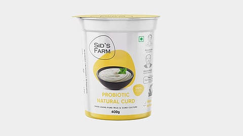 Sid’s Farm’s newest product on the block: Creamy and Nutritious Probiotic Natural Curd