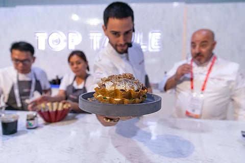 One of the activities of the first day in Gulfood 2023