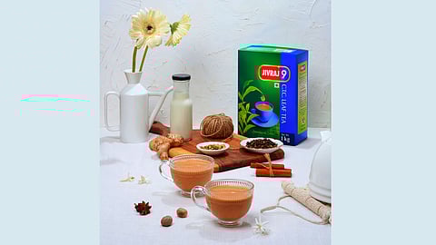 Experience the calm and refreshment of premium Assam tea with Jivraj9