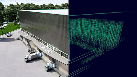 Maximum transparency: Siemens shows the holistic digital twin of a logistics center