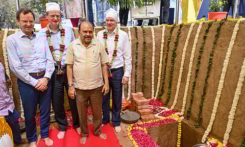 (L-R) Johannes Grobe, Kai Acker, Martin Resch and Yatindra Sharma