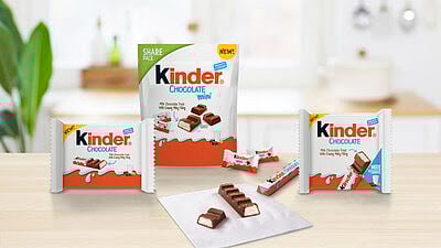 Ferrero debuting Kinder Chocolate and other new products at the 2023 Sweets & Snacks Expo