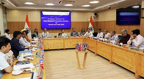 First inter-ministerial committee meeting held on World Food India 2023