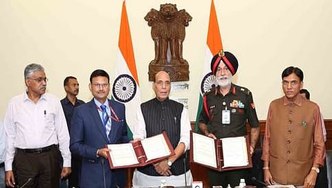 MoD & FSSAI sign MoU to promote use of millets & healthy eating practices among armed forces