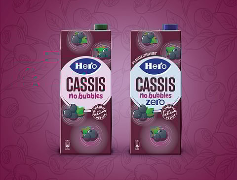 Hero Benelux launches its first juice products in carton packs, opting for SIG Terra Forest-based polymers packaging material