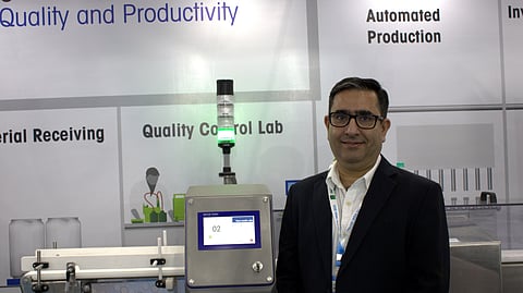 Siddharth Kachroo, head of Sales for Mettler-Toledo Product Inspection India at ANUTEC