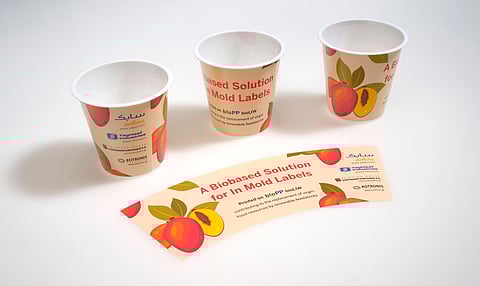 SABIC and partners introduce in-mold labeling solution with certified renewable polymers for food packaging containers