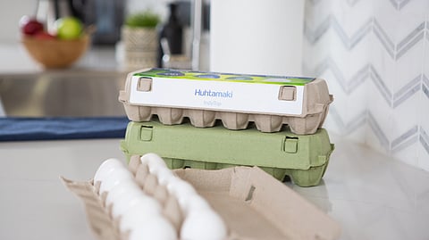 Huhtamaki launches sustainable fiber-based egg packaging for egg producers in the US