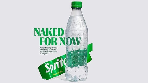 Coca-Cola trials “label-less” packaging for Sprite bottles