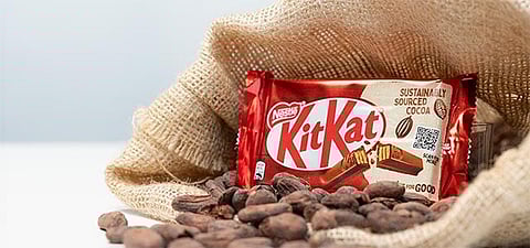 First KitKat using cocoa from the Nestlé Income Accelerator launches in Europe